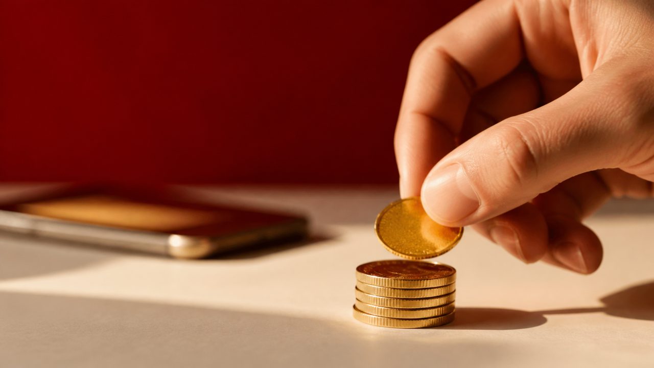 استثمر أرباحك من الإنترنت في الذهب